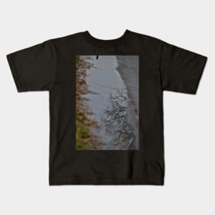 Mud Puddle Reflection Kids T-Shirt